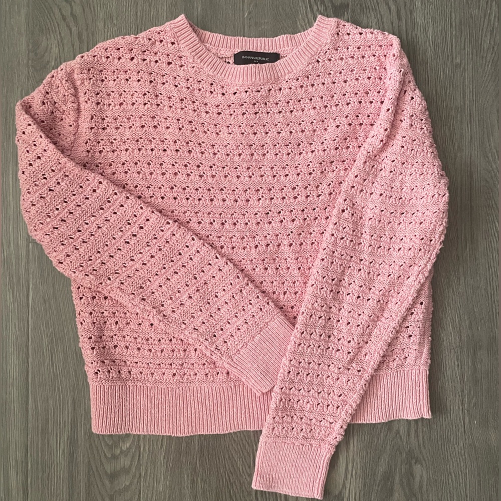 Banana Republic Pink Women's Sweater